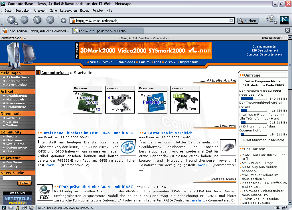Netscape 7 for Windows (2002)